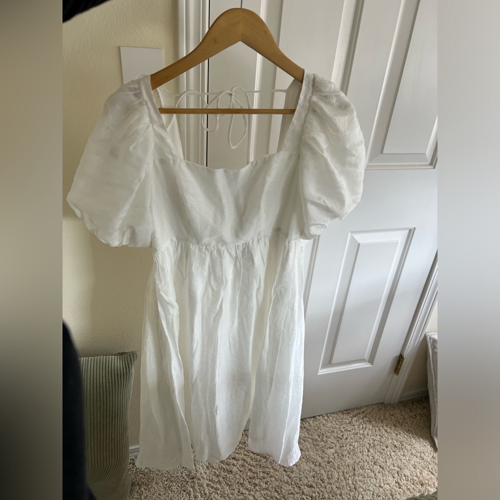 ASTR the label puff sleeve dress